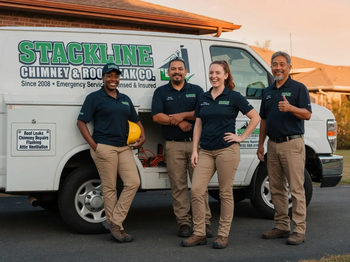 Chimney flashing repair company in Lena, WI